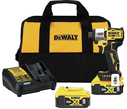 DEWALT 20V MAX* XR 3-Speed Impact Driver Kit (DCF845P2)