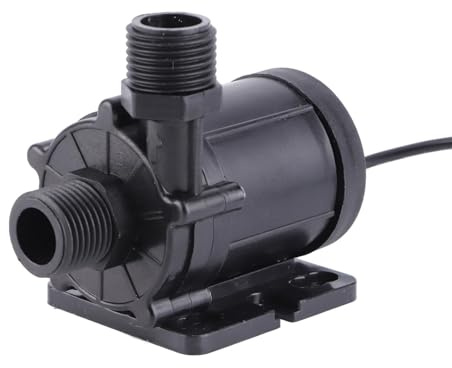 DC12V 30W 12m Druckerhöhungspumpe Wassermembran Selbstansaugende Pumpe ABS-Gehäuse Kupfermotor Wasserpumpe für Haus Garten Bewässerung Wasserversorgung