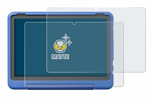 BROTECT Entspiegelungs-Schutzfolie für Amazon Fire HD 10 Kids Pro 2023 (2 Stück) Matte Displayschutz-Folie, Anti-Reflex, Anti-Fingerprint