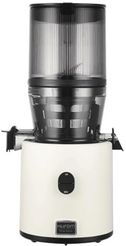 Extractor de Zumos y Verduras Prensado en Frío - Tecnología Slow Squeezing para Jugos más Saludables y Sabrosos - Limpieza Rápida y Fácil + Filtro Multifunción + Jarra 2L | HUROM