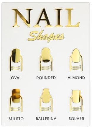 Milageto Nail Art Display Board Nail Tip Showing Holder Remind Display Sign Portable Lightweight Manicure Showing Board for Nail Salon, 19cmx26.5cmx2mm A