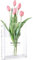Book Vase,Vase Buchform,Book Vase for Flowers,Klare Buchvase,Transparente Buchvase,Buchförmige Vase Aus Acryl,Vase Buch Transparent,Durchsichtige Buch Vase.