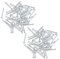 40mm Masonry Hardened Wall Nails Pins for Brick Stone Block Concrete 100pc