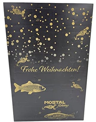 Mostal Angel-Adventskalender Allround Eco Weihnachtskalender Angeln