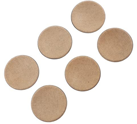 Angoily 6pcs Black Speaker Caps Replacement Subwoofer Dome Dust Cover for Woofer