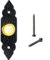 Sleek and Zinc Alloy Wired Doorbell Push Button Designed for Everyday Use