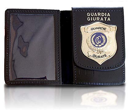 Portafogli in pelle Guardia Giurata