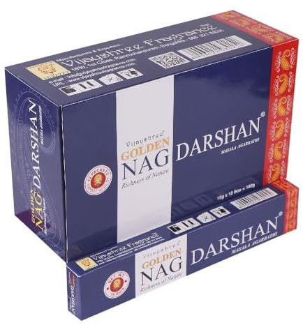 Räucherstäbchen Vijayshree Golden Buddha 15gr.