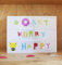 A Little Lovely Company LTLE024 - Funky Color Buchstaben und Symbole für Lightbox