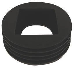 FloPlast Rainwater Adaptor 110mm to 65mm square and 68mm round downpipe.
