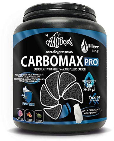 CARBOMAX PRO, Granulés de charbon de bois d'origine végétale, 1.8kg
