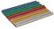 Silverline 432183 Glitter Mini Glue Sticks 10pk 7.2 x 100mm, Multicoloured
