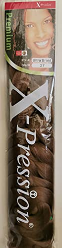 X-pression Premium Original Ultra Braid. - Colour 27 (Pack of 3)