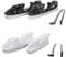 RAVEN Schlittschuhkufen für Inlineskates Pulse, Spirit, Expert, Balloon, Singer Black 29-32