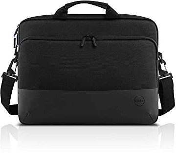 Dell Pro Slim Aktentasche 15 - Halten Sie Ihren Laptop, Tablet und andere wichtige Dinge sicher geschützt in der umweltfreundlichen Dell Pro Slim Aktentasche 15 (PO1520CS), einer schlanken Hülle für Arbeit und darüber hinaus.