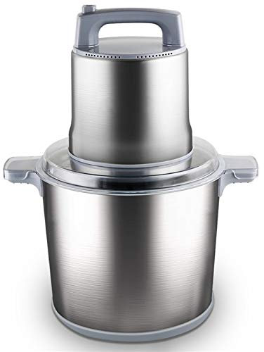 Ysss Tritacarne 10L Litro Grande capacità Elettrico Macinato Acciaio Verdura Mescolatore Macchina per Il Ghiaccio Commerciale Aglio Zenzero