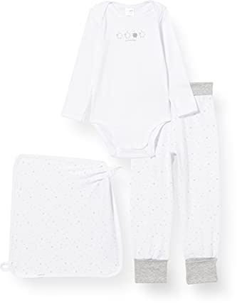 Schiesser Geschenkset zur Geburt Babies Hose Body Mützchen