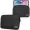 NAmobile Tablet Tasche kompatibel mit Samsung Galaxy Tab S10 Plus S9 Plus S8 Plus S7 Plus/FE 5G 12,4 Zoll Hülle Tasche Schutzhülle Case Cover, Farbe:Schwarz
