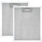 Filtro de repuesto para campana extractora de 300 x 240 mm, filtro de ventilación de malla de aluminio de 4 capas, filtros de grasa HR Huare Technology para campana extractora, paquete de 2