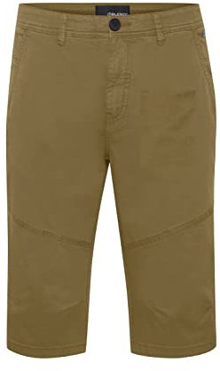 Blend 20715211 Herren Chino Shorts Bermuda Kurze Hose mit Stretch und Kordeln Regular Fit, Größe:L, Farbe:Nutria (180825)