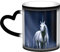 YINGD Tasse sensible à changement de chaleur, motif licorne, 325 ml, tasse à café magique en céramique qui change de couleur