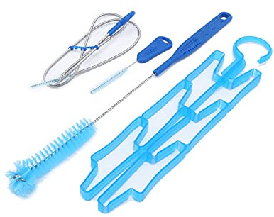 Ensemble de Nettoyage de Sac à Eau, Kit de Nettoyage de Poche à Eau Multifonction 4 en 1 en Nylon Portable pour la Randonnée en Plein Air pour Sac à Dos