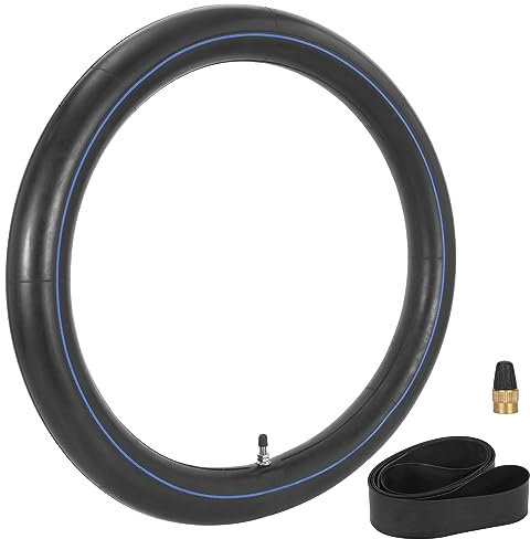 70/100-17 Pit Bike Schlauch, 2,5 mm verdickte Innenschläuche 2,75-17 mit 17 Zoll Felgenleiste, TR4 gerader Ventilschaft für Motocross Enduro