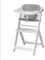 Bebeconfort Timba + Sitzkissen, Kinderhochstuhl Mitwachsend, 6 Monate - 10 Jahre, bis 30 kg, Hochstuhl Baby, Abnehmbares Tablett, Verstellbarer Sitz/Fußstütze, für Timba Baby, White + Gray Mist
