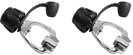 TsoLay 2 adaptadores de 300 bares, 4500 psi, DIN a Yoke, regulador de buceo, botella de alta presión, válvula DIN con tapa