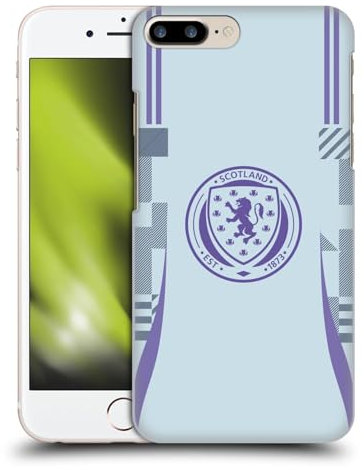 Head Case Designs Officially Licensed Scotland National Football Team Away 2024/25 Kits Hard Back Case Compatible With Apple iPhone 7 Plus/iPhone 8 Plus