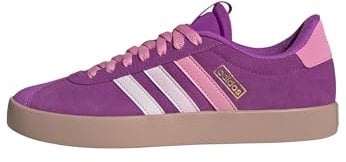 adidas Mujer VL Court Shoes, Flash Pink/Bliss Pink/Gold Met., 36 EU