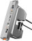 Fasgear USB-Hub-Dockingstation kompatibel für Tesla Model 3 Highland 2024/Model Y 2025 Autoinnenraumzubehör, versenkbares 80-cm-Beleuchtungs- und Typ-C-Schnellladekabel für die Mittelkonsole