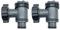 Pool Abflussventil, Pool Ventil für Oberirdischen Pool, Ein-Aus-Kolben Kolbenventil Pool Ersatzteile,Pool Zubehör für Intex/Bestway/Coleman/Hnemix Pool,Absperrventil Ersatzteile für Poolpumpen (2, B)
