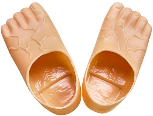 TOYANDONA 1paar Riesenfüße Hausschuhe Für Halloween Lustige Große Fuß Schuhüberzieher Gruselige Kostüm Requisiten Für Halloween-partys Accessoires Für Masquerade-feiern Und Cosplay