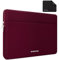 RAINYEAR Housse pour Ordinateur Portable 14 Pouces pour Lenovo Thinkpad IdeaPad Notebook 14 Pouces, MacBook Air 15,3 Pouces M4 M3 M2, HP Dell Acer Chromebook 14 Pouces, Mac Pro 15 Pouces, Rouge