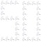 Luabue 50Pcs Chair Leg Floor Protectors 20mm Furniture Pads Nails On Furniture Feet White Nylon Floor Protector Pads for Hard Surface Carpet Outdoor Furniture Wooden Sofa Desk Table Leg Stools Feet