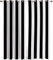 3D Gardinen Schwarze Und Weiße Streifen Wohnzimmer Vorhänge, Schwarze Und Weiße Streifen Vorhang Blickdicht Ösen Wärmeisolierend Gardine, Schlafzimmer Deko Curtain 2 Stücke 117 x 183 cm BxH w2206