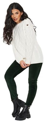 PixieGirl Petite Black Cord Skinny Jeans Petite