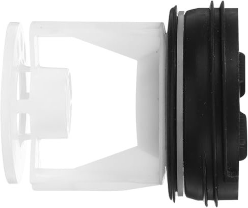 Gadpiparty Ablaufstopfen Waschmaschinenfilter Abs Kunststoff Verstopfungsschützender Pumpenfilter Für Trommelwaschmaschinen Mit Filternetz Für Waschsaltausführung Und Haushalt