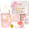 YiksunMY Muttertagsgeschenk, Muttertagsgeschenke für mama, Geschenke für Mama, Geburtstagsgeschenk, Geschenk für Weihnachten, Muttertag Geburtstag, 340 ml Rosa Marmor Kaffeetassen Bechersets