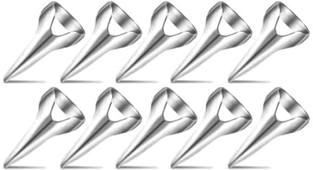 10 Pcs Silver Parting and Selecting Tools Retro Punk Selecting Tools Gothic Nail Finger Cosplay Claws Metal Full Finger Ring for Braiding Curling Hair Extensions Accessories