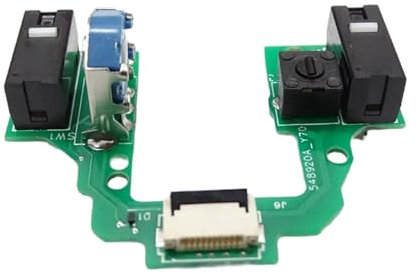 Limtula Carte mère Micromotion Switches Button Module Button Board pour GProX Superlight 2 avec encodeurs argentés et dorés