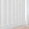 Made to Measure Vertical Blinds Slats - Pacific White Fabric 89mm(3.5) Wide Louvres - Replacement Slats for Windows & Conservatory Blinds with Weights and Chains - Colour Options (Pacific White)