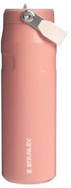 Stanley Flip Straw 2.0 Gourde Isotherme Avec Paille 0.7L - 10 Heures Froide - 2 Jours Glacée - Acier Inoxydable - Sans BPA - Etanche - Lavable Au Lave-Vaisselle - Thermos - Sienna