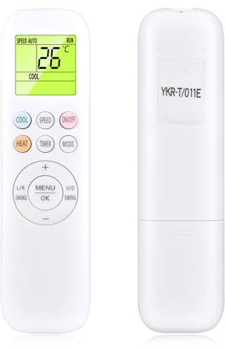 RYQIF Telecomando di ricambio per YKR-T/011E per aria condizionata AUX,per Argo il sistema di climatizzazione CLIMADESIGN 398000949