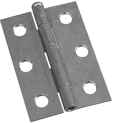 National Hardware N141-945 V508 Removable Pin Hinges in Zinc Plated, 2 Pack