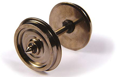 Turned Coach Wheels (x10) (For Non-Close Coupling