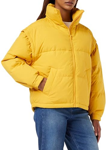 United Colors of Benetton Giubbotto 2jf8dn02r, Giacca Donna, Oro 0D6, M