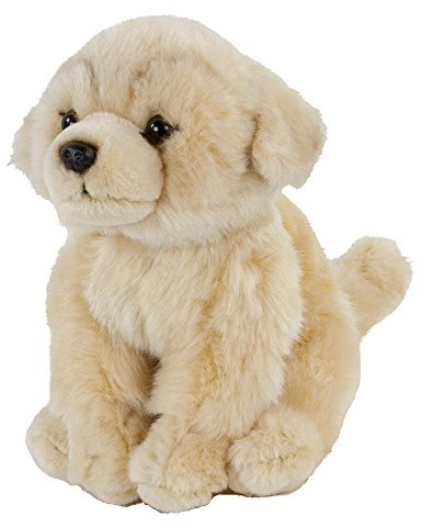 Leosco Kuscheltier Golden Retriever 19 cm sitzend blond Plüschhund