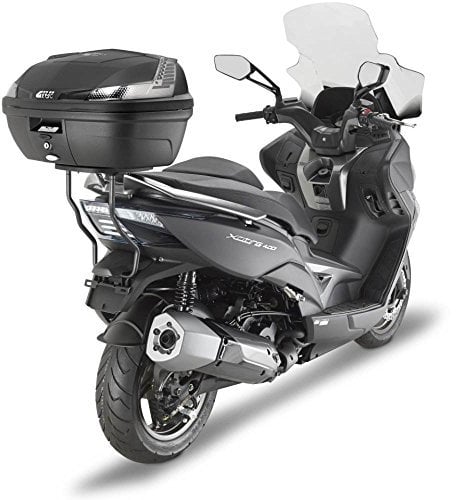 Topcase Träger schwarz Monolock Koffer o. Platte oder Max. Zuladung 3 kg Kymco XCITING 400iBj. 13